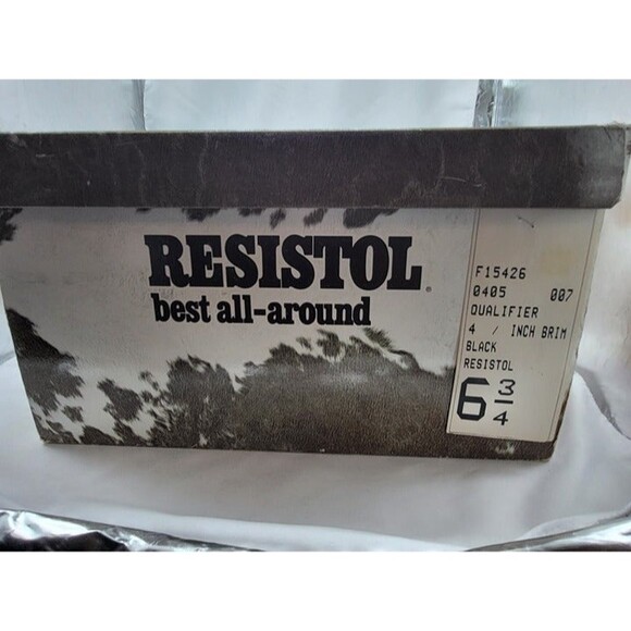 Resistol Qualifier Black Western Hat - Picture 9 of 10